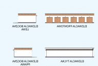 G341 garaż sześciostanowiskowy