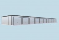 GB43 K projekt garażu jedenastostanowiskowego