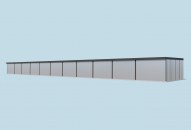 GB43 K projekt garażu jedenastostanowiskowego
