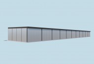 GB43 K projekt garażu jedenastostanowiskowego
