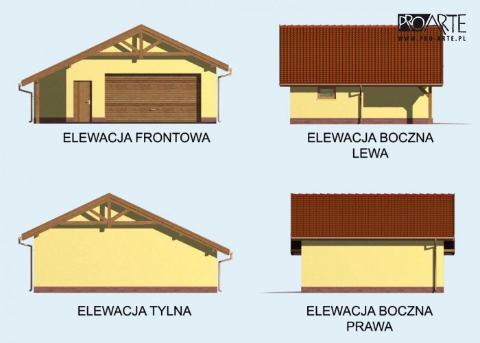 G58 garaż dwustanowiskowy