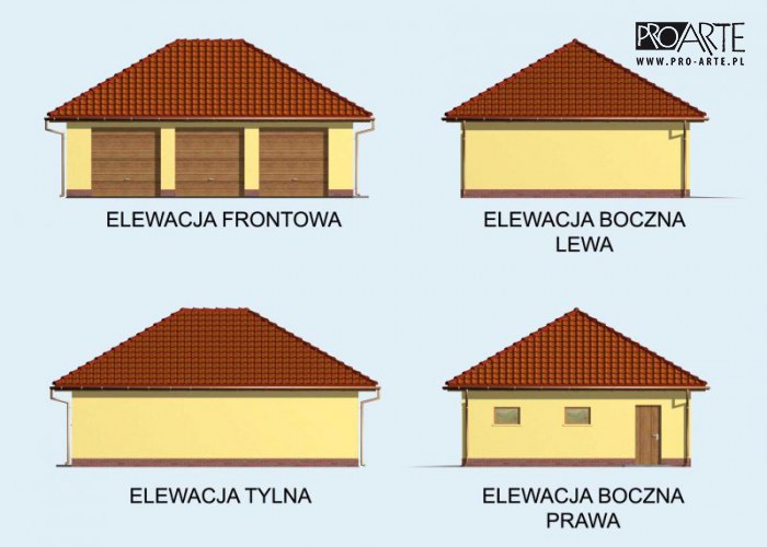 G62 garaż trzystanowiskowy