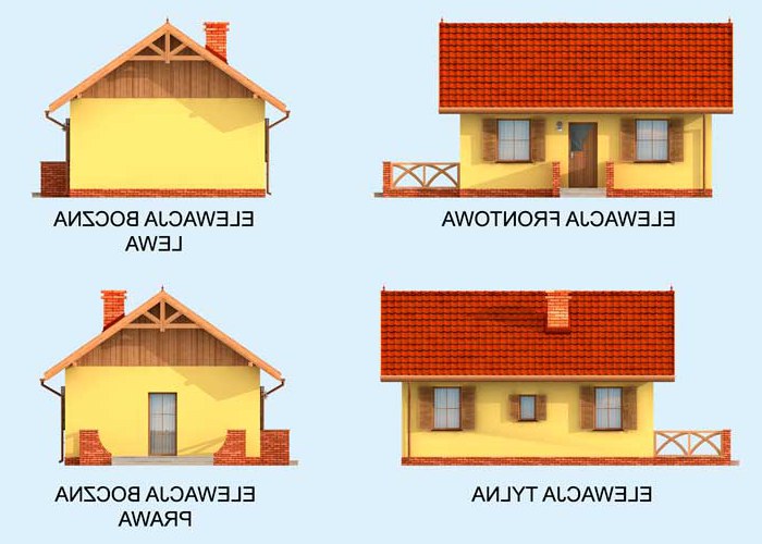 TORONTO C szkielet drewniany, dom mieszkalny, całoroczny ogrzewanie kocioł gazowy