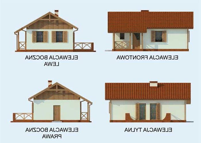 LA PALMA C szkielet drewniany, dom mieszkalny, całoroczny