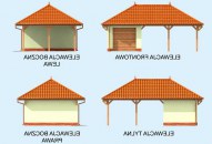 G249 szkielet drewniany budynek gospodarczy