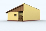 G88 bliźniak (jeden segment), projekty garaży