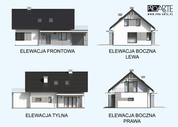 TRYPOLIS 3 szkielet drewniany EKO - z pompą ciepła i wentylacją mechaniczną