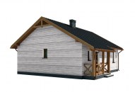 LA PALMA 2 C EKO szkielet drewniany dom mieszkalny z pompą ciepła i podłogówką