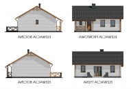 LA PALMA 2 C EKO szkielet drewniany dom mieszkalny z pompą ciepła i podłogówką
