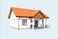 L1 budynek administracji publicznej, kancelaria leśnictwa kocioł gazowy