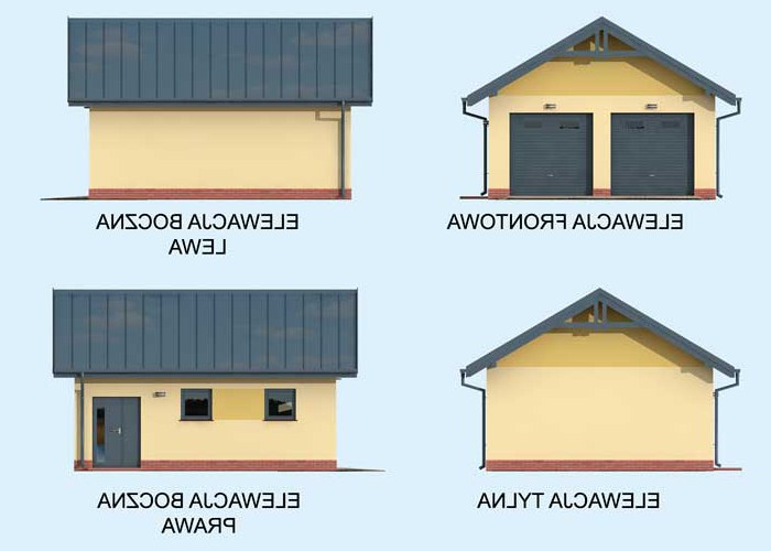 G353 garaż dwustanowiskowy