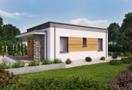 LENS C szkielet drewniany dom mieszkalny, całoroczny