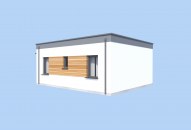 LENS C szkielet drewniany dom mieszkalny, całoroczny
