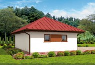 G293 szkielet drewniany budynek gospodarczy