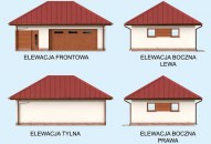 G293 szkielet drewniany budynek gospodarczy