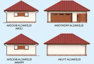 G293 szkielet drewniany budynek gospodarczy