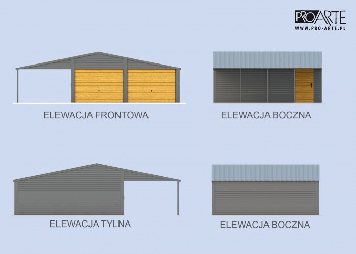 GBT1 projekt budynku gospodarczego