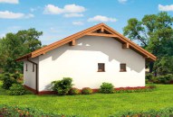 G1B szkielet drewniany garaż dwustanowiskowy