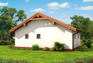 G1B szkielet drewniany garaż dwustanowiskowy