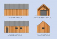 G365A garaż jednostanowiskowy z pomieszczeniem gospodarczym