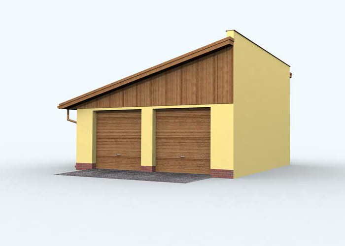 G110 garaż dwustanowiskowy
