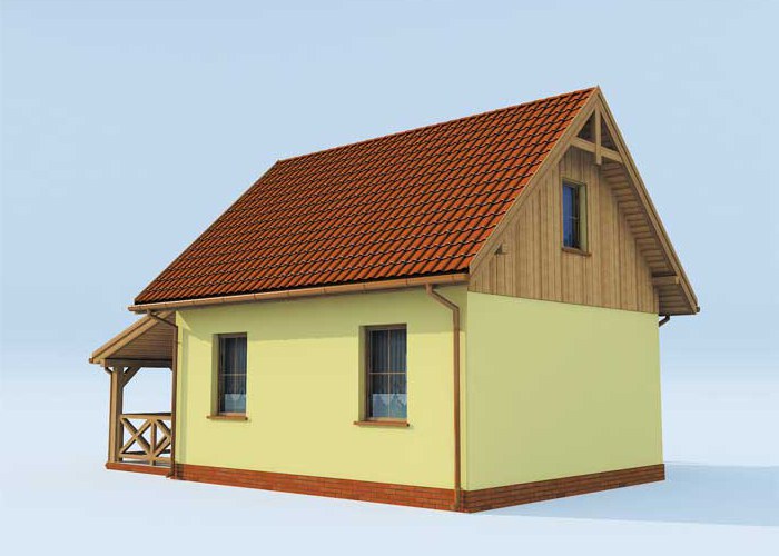 LIMA dom letniskowy z poddaszem