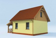 LIMA dom letniskowy z poddaszem