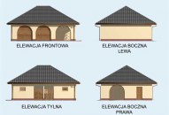 G146 garaż dwustanowiskowy z pomieszczeniem gospodarczym