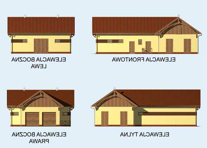S14 Stajnia dla koni - 4 boksy