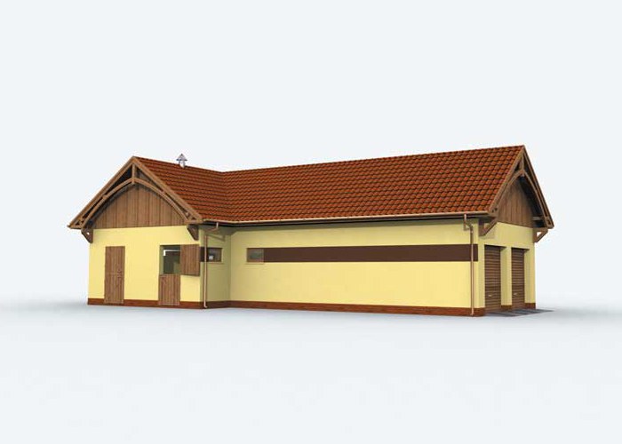 S14 Stajnia dla koni - 4 boksy