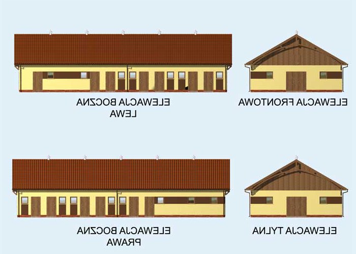 S21 Stajnia dla koni - 12 boksów