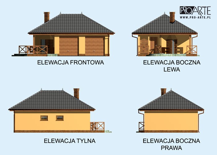 G187 projekt z wędzarnią