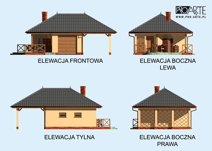 G191 projekt z wędzarnią