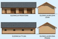 G217 garaż trzystanowiskowy z pomieszczeniami gospodarczymi