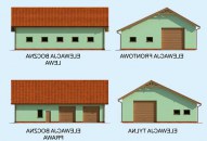 G232 garaż trzystanowiskowy z pomieszczeniem gospodarczym