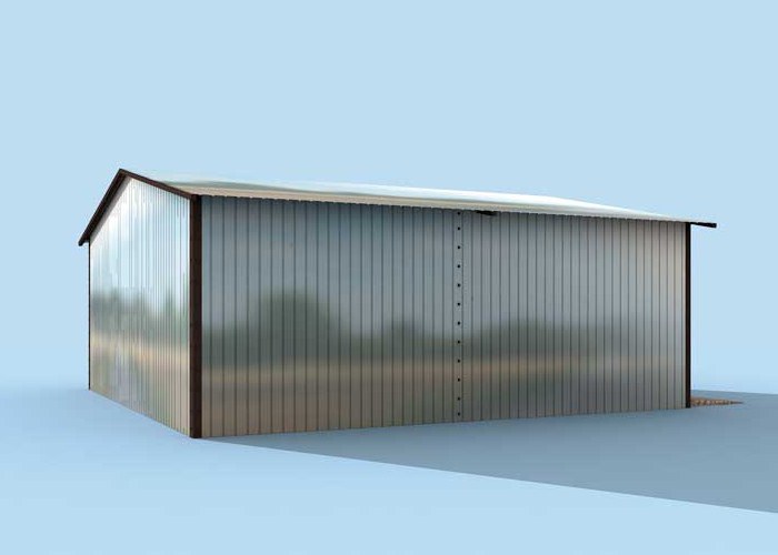 GB5 projekt garażu dwustanowiskowego