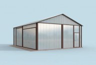 GB11 projekt garażu dwustanowiskowego