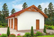 G305A garaż trzystanowiskowy
