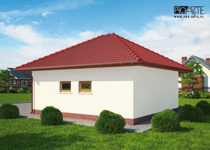 G32 szkielet drewniany budynek gospodarczy