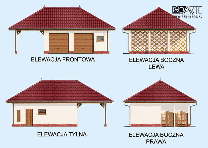 G179  szkielet drewniany budynek gospodarczy