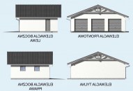 G5  szkielet drewniany budynek gospodarczy