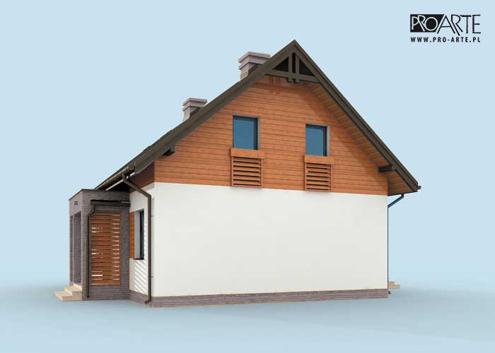 AVALON szkielet drewniany, dom mieszkalny jednorodzinny z poddaszem użytkowym