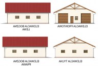 G51 szkielet drewniany budynek gospodarczy