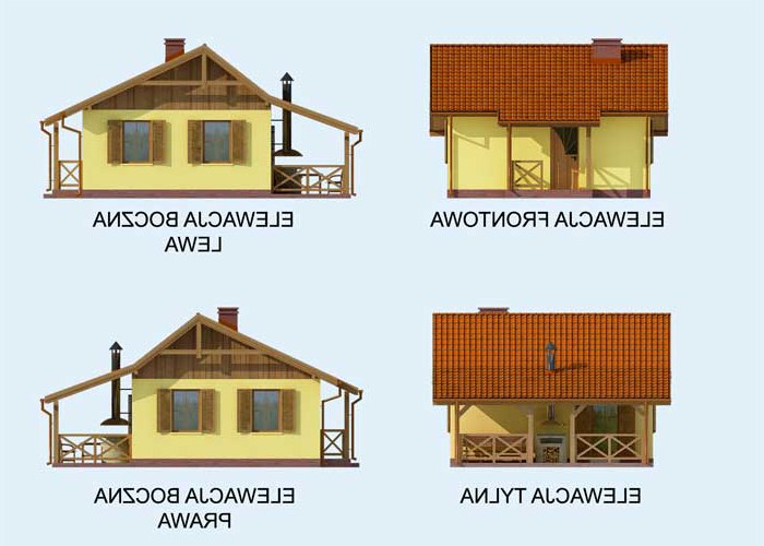 BAZYLEA dom letniskowy szkielet drewniany