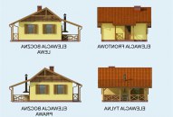 BAZYLEA dom letniskowy szkielet drewniany