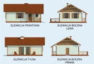 LA PALMA szkielet drewniany dom letniskowy