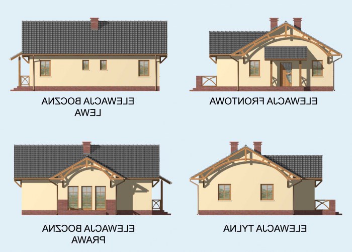 BARLETTA szkielet drewniany