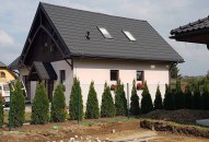 Realizacja projektu domu w technologii szkieletu drewnianego - PALANKA