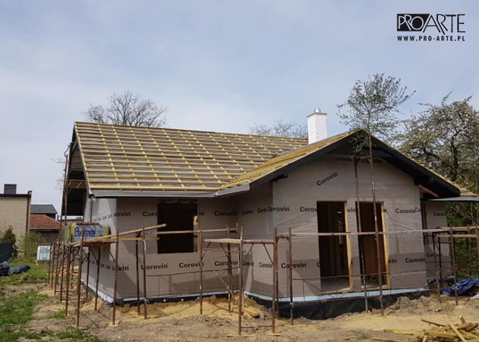 Realizacja projektu domu szkieletowego - MARBELLA