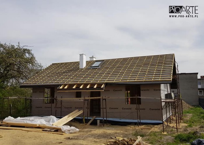 Realizacja projektu domu szkieletowego - MARBELLA